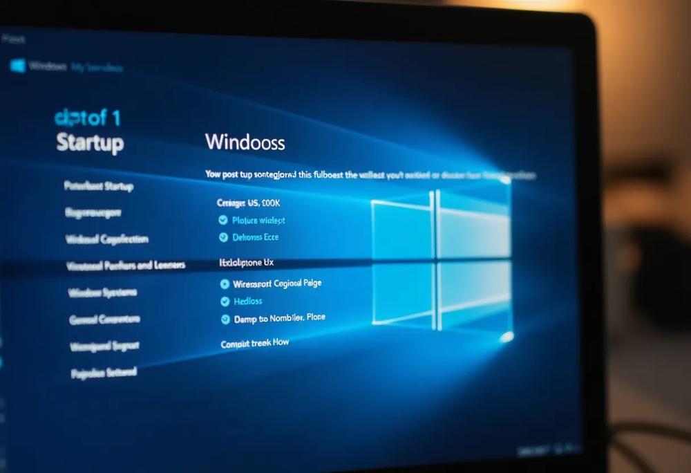 Windows settings